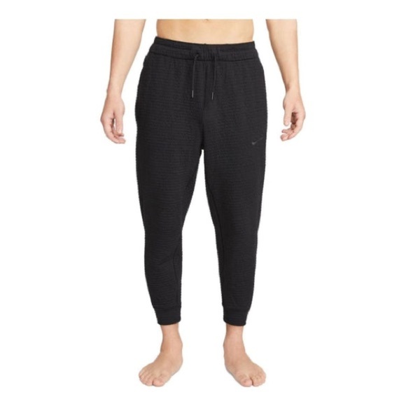 Nike Yoga Mens Dri-FIT Flex Tapered Training Sweatpants Large - Picture 1 of 5